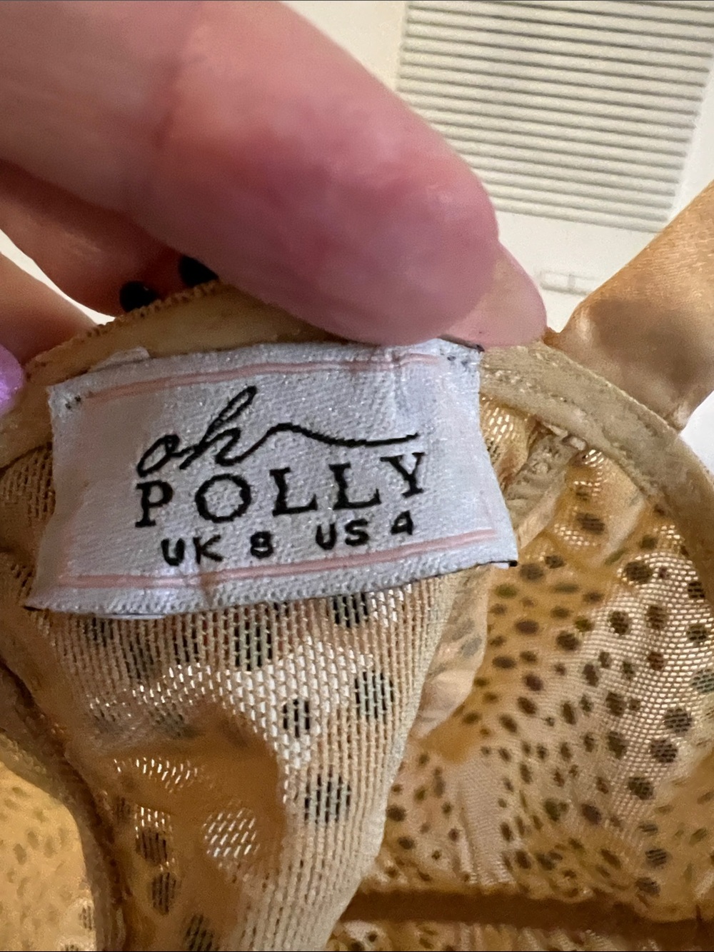 Embellished Light tan Satin Bustier Top Oh Polly - Picture 2 of 10